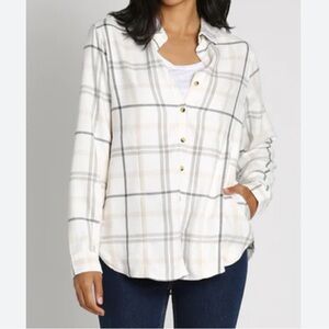 JACHS Girlfriend Plaid Flannel